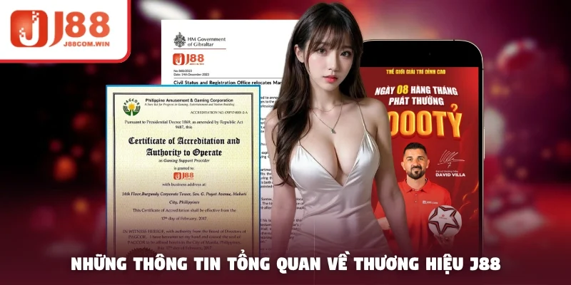 Những thông tin tổng quan về thương hiệu cá cược J88